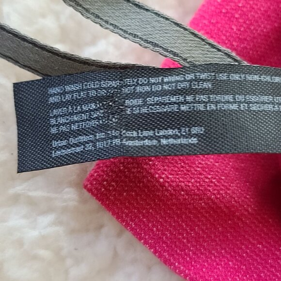 by Anthropologie Jenny Seamless Bralette T-Back S/M Pink Hearts Adjustable NWOT - Picture 7 of 8